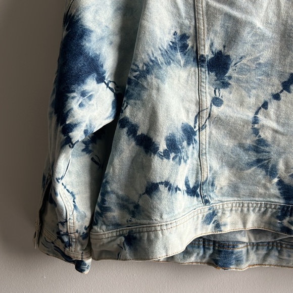 Tie Dye Denim Jacket Joe Fresh 3X - Picture 5 of 9
